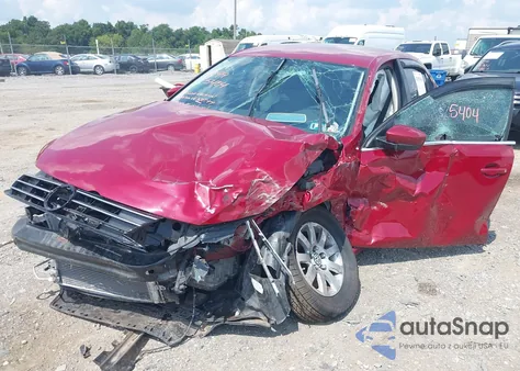 2017 Volkswagen Jetta 1.4T S из США, поврежденный, VIN 3VW2B7AJ4HM299405